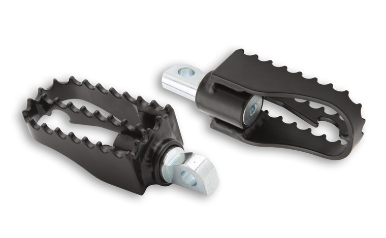 Burly Brand - Mx Style Mini Footpegs Black - B13-1001B