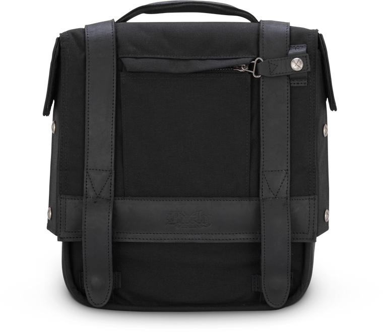 Burly Brand - Single Saddlebag Black - B15-1000B