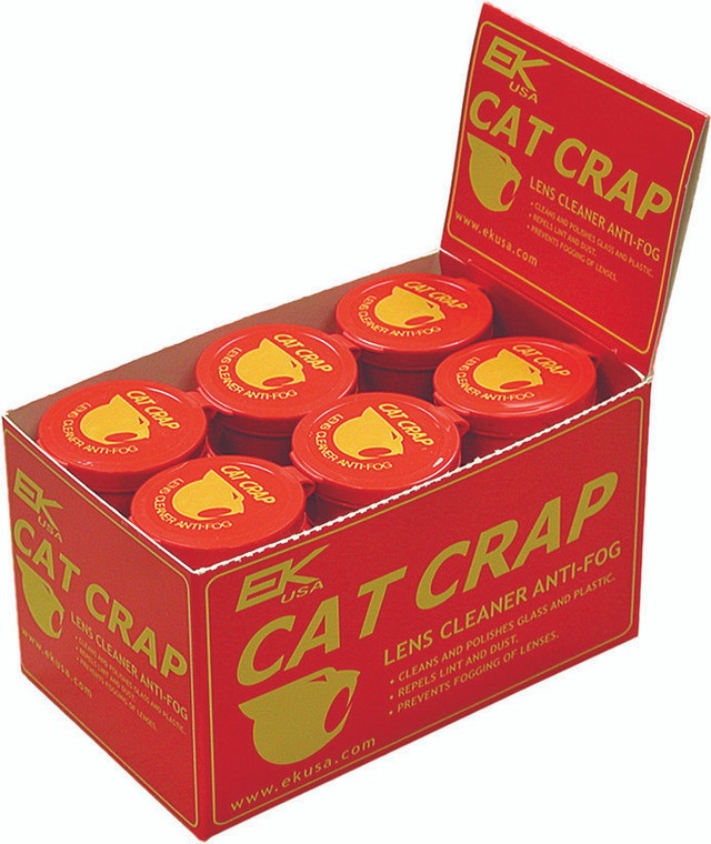 Cat Crap - Anti-fog Lens Cleaner Paste 0.5oz 24/pk Display - 10518