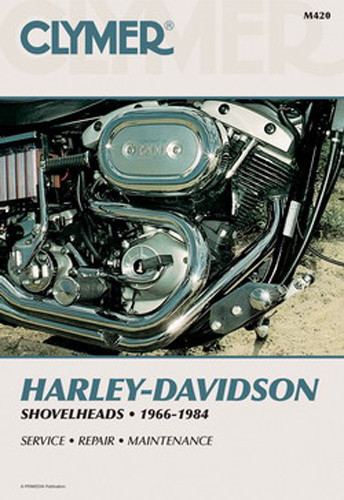 Clymer - Repair Manual Harley 74/80 4 Spd - CM420