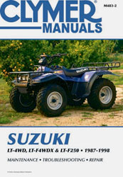 Clymer - Repair Manual Suz King Quad/runner - CM4832