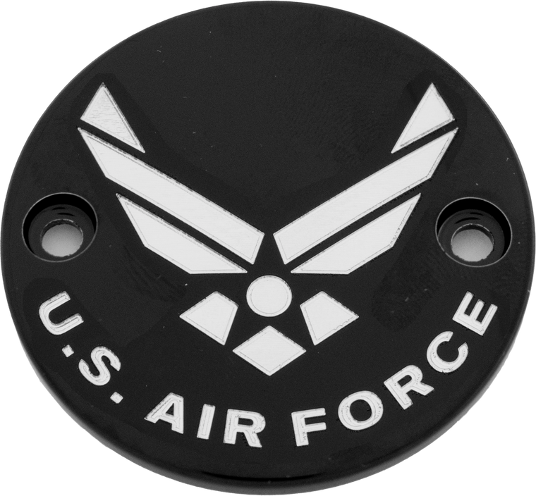 Custom Engraving - M8 Timer Cover Air Force Black - AIRF04-63BG