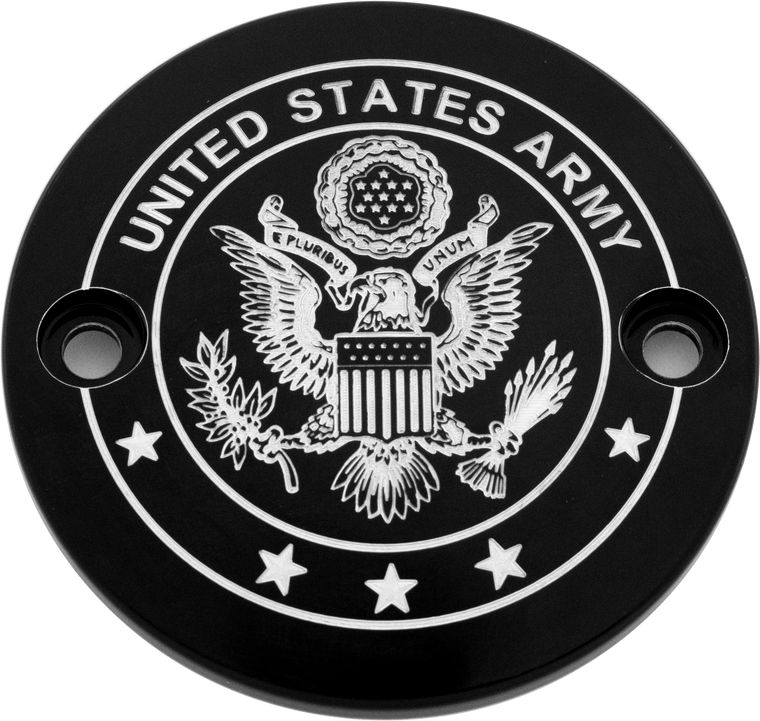 Custom Engraving - M8 Timer Cover Army Black - ARM02-63BG