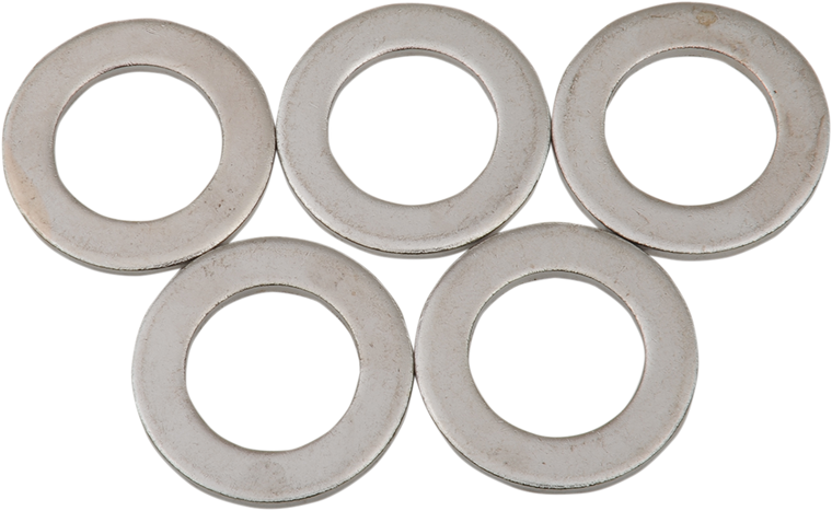 Drag Specialties - Axle Washer - Chrome - Chrome Axle Nuts and Washers - W16-0339-HWW