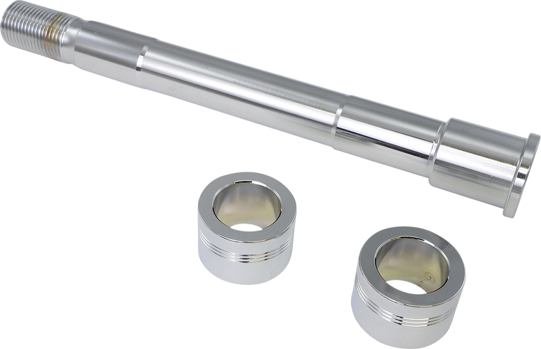 Drag Specialties - Axle Kit - Front - Chrome - Chrome Axle Kit - W16-0354