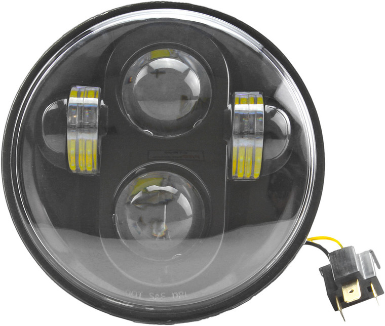 Cyron - Headlight 5.75" Black - ABIG5-A6K