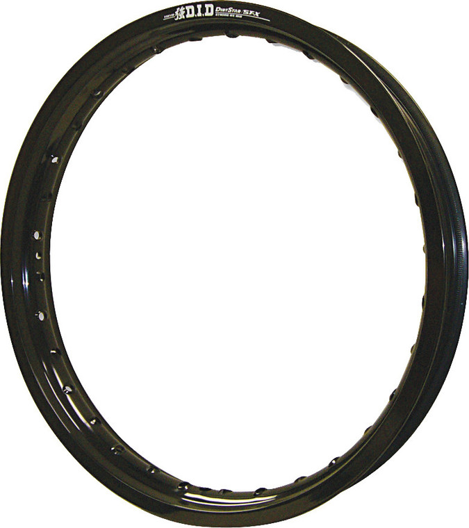 D.i.d - Dirt Star St-x Rim Black 2.15-19 - 19X215STB01T