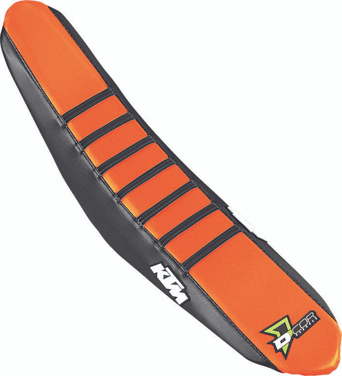 D-cor - Seat Cover Black/orange W/ribs - 30-30-206 D-cor - Seat Cover Black/orange W/ribs - 30-30-206