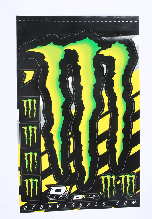 D-cor - Monster Claw Decal Sheet 4 Mil - 40-90-103