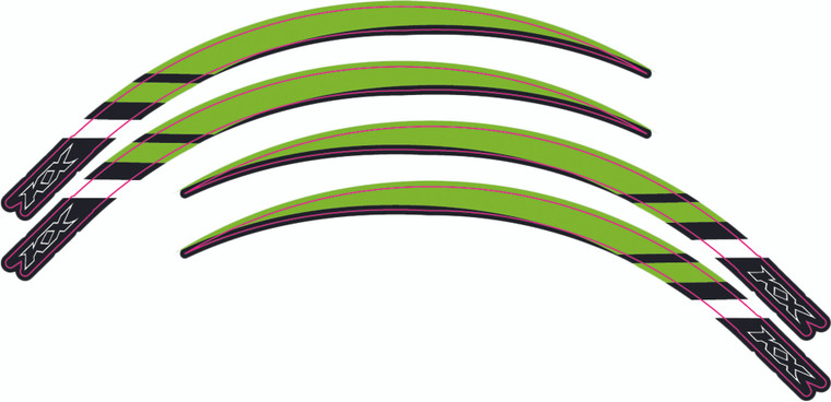 D-cor - Team Kawasaki Rim Decal Kit - 40-80-213