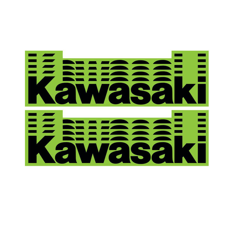 D-cor - 6" Kawasaki Decal 10 Pk - 40-20-107