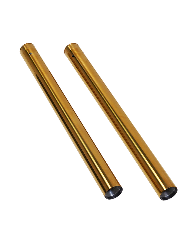 Arlen Ness - Fork Tube - 49 mm - Gold - Fork Tubes - 121-006