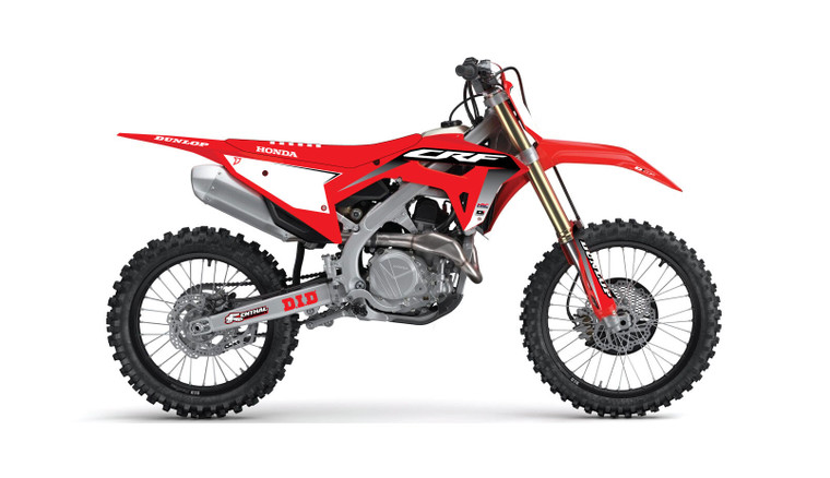 D-cor - Comp Kit Honda Hrc 3 Crf 250 Blk Bg - 20-10-632