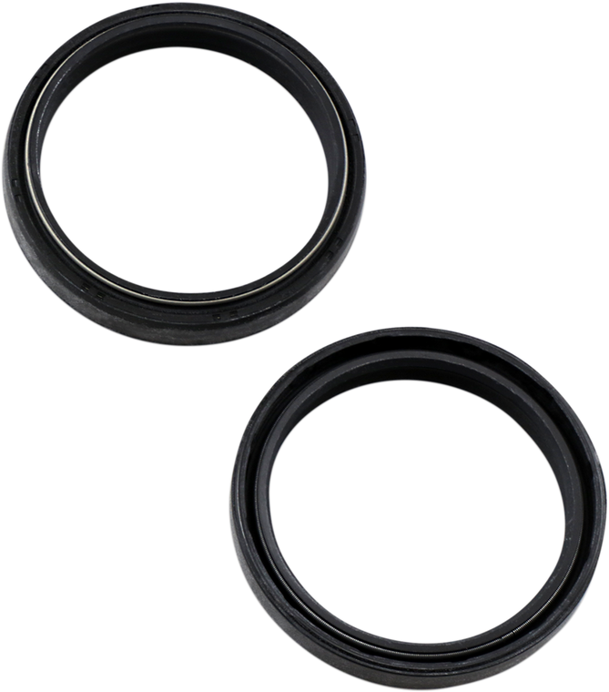 Parts Unlimited - Fork Seals - 48 mm ID x 58.1 mm OD x 8.5/10.5 mm T - Front Fork Seals - PUP40FORK455139