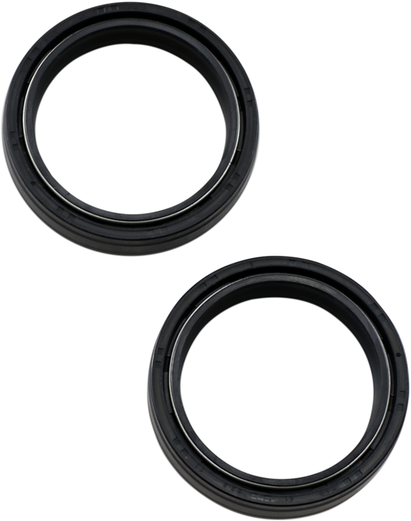 Parts Unlimited - Fork Seals - 41 mm ID x 52.2 OD mm x 11 mm T - Front Fork Seals - PUP40FORK455183