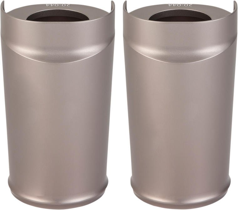 Arlen Ness - Fat Tire Fork Boot Cover - Titanium - Fork Boot - 20-045