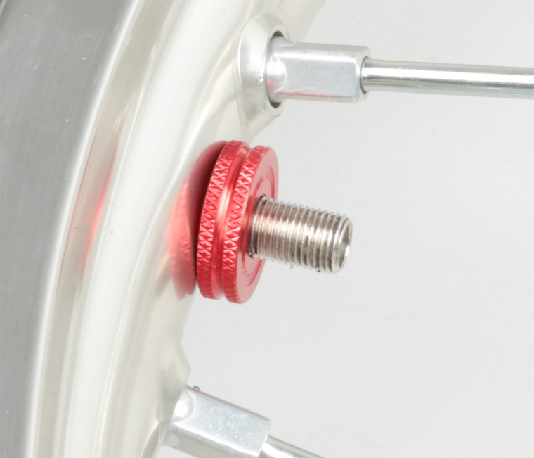 Drc - Air Valve Big Nut Red - D59-04-220