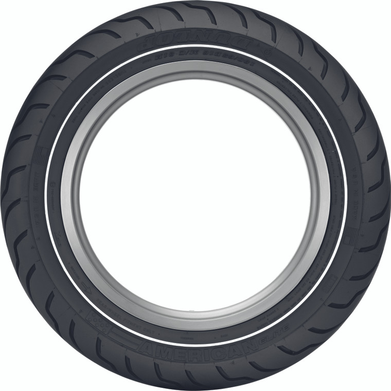 Dunlop - Tire American Elite Rear 180/65b16 81h Bias Tl Nws - 45131818 Dunlop - Tire American Elite Rear 180/65b16 81h Bias Tl Nws - 45131818