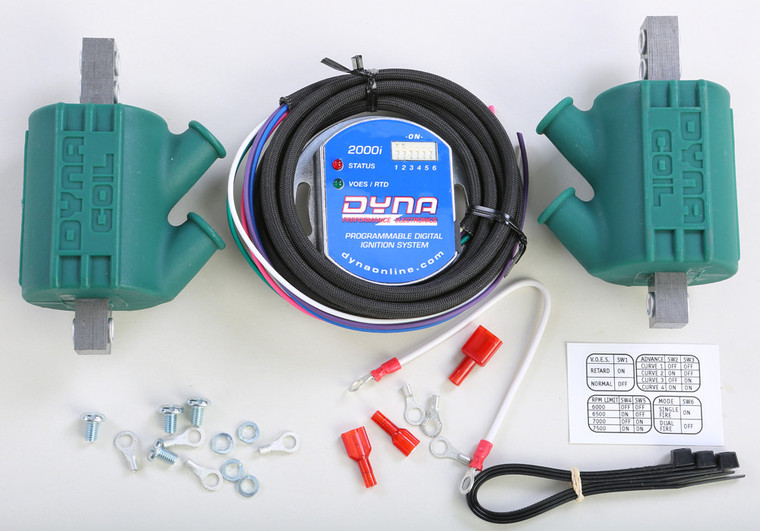 Dynatek - Dyna 2000i Carb Dual Plug / Single Fire Kit - D2KI-3P