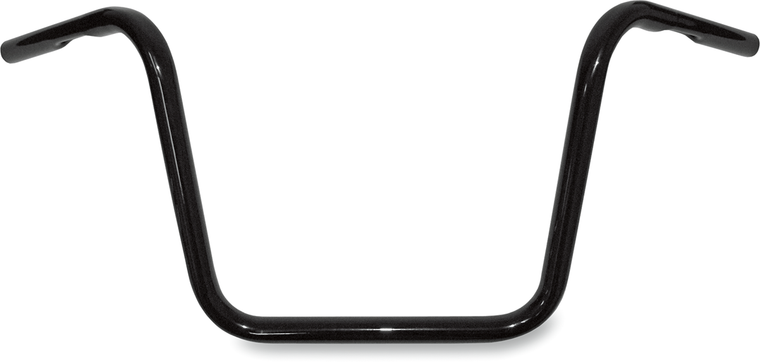 Drag Specialties - Handlebar - Ape Hanger - 10" - TBW - Black - 1" Touring Handlebar - 0601-1214