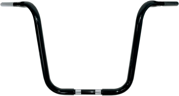 Drag Specialties - Handlebar - Buffalo Ape - 18" - TBW - Black - 1-1/4" Buffalo Touring Handlebar - 0601-1244