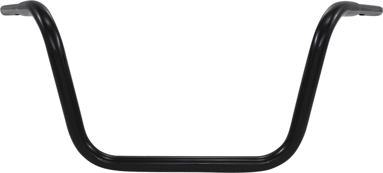 La Choppers - Handlebar - Ape Hanger - 12" - Black - Hefty 1-1/4" Handlebar  Hefty/Ape Hanger - LA-7312-12B