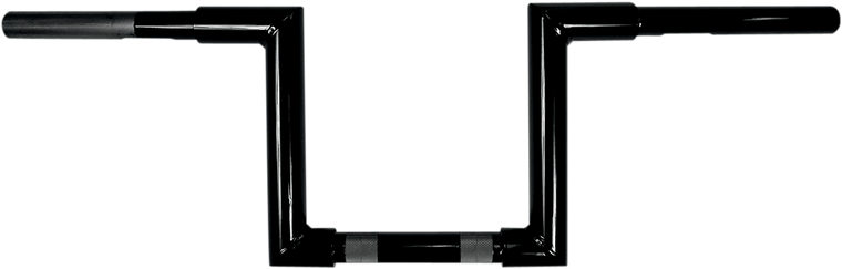 La Choppers - Handlebar - Narrow Z - 1-1/4" - 12" - Black - 1-1/4" Old School Handlebar - LA-7307-12B