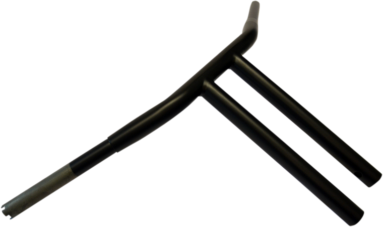 Drag Specialties - Handlebar - T-Bar - Buffalo - 12" - Flat Black - 1-1/4" Buffalo T-Bar - 0601-3509