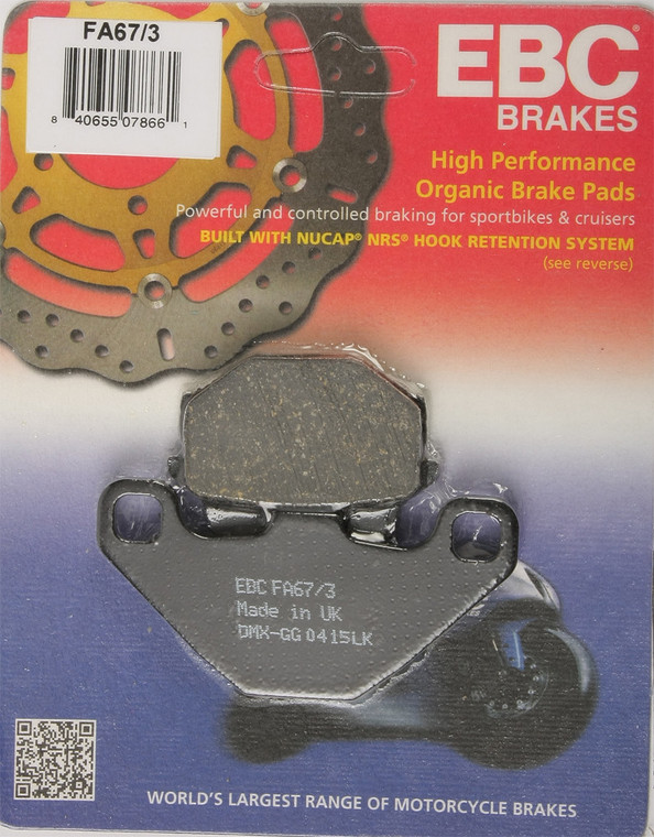 Ebc - Brake Pads - FA67/3