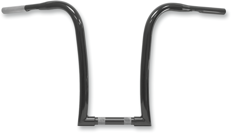 La Choppers - Handlebar - Ape Hanger - 1-1/4" Diameter - 16" Rise - Black - Nice Curves Ape Hanger Handlebar - LA-7341-16B