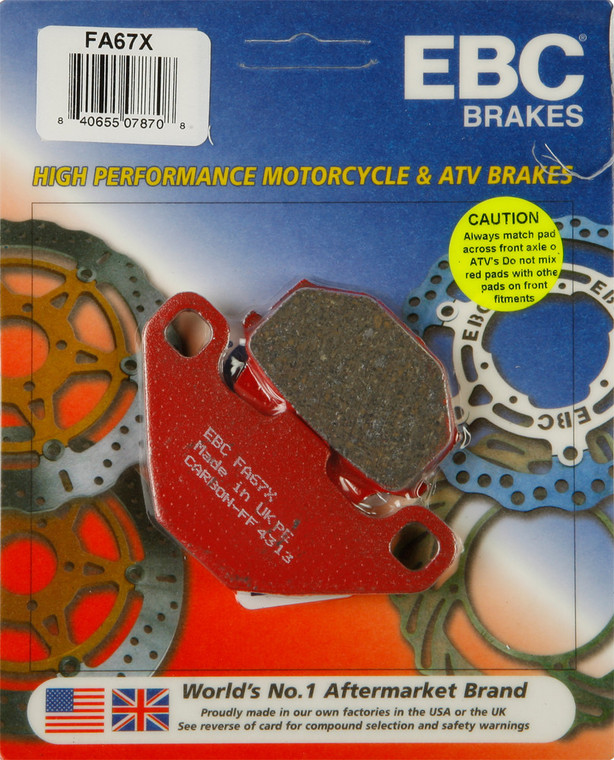 Ebc - Brake Pads - FA67X