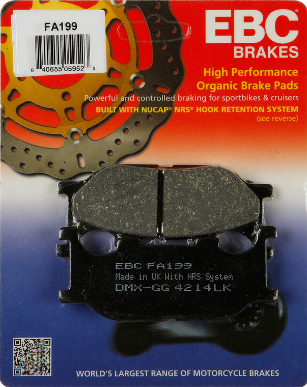 Ebc - Brake Pads - FA199