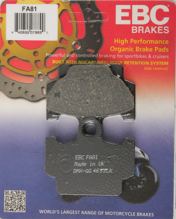 Ebc - Brake Pads - FA81