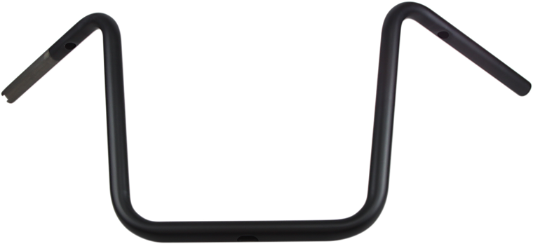 Drag Specialties - Handlebar - Ape Hanger - 14" - TBW - Flat Black - 1" Handlebar  Ape Hanger - 0601-4211