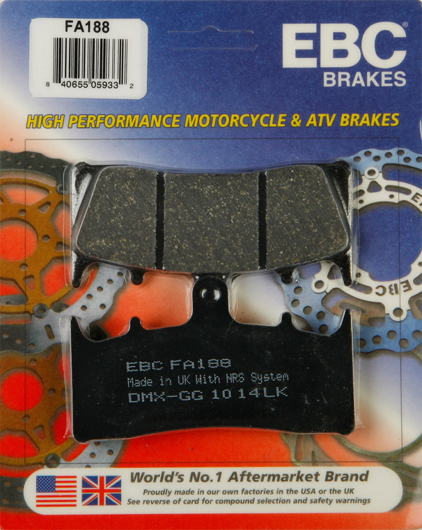 Ebc - Brake Pads - FA188