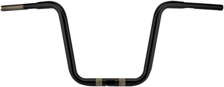 Drag Specialties - Handlebar - 12" - Flat Black - 1-1/4" Touring Handlebar - 0601-4262