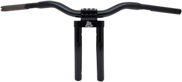La Choppers - Handlebar - Kage Fighter - Pullback - 13" - Black - Kage Fighter-T Pullback Handlebar - LA-7336-10B