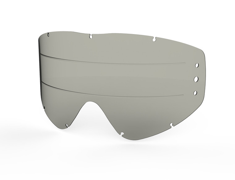 Eks Brand - Go-x Zip-off Rain Lens Smoke - 067-40290 Eks Brand - Go-x Zip-off Rain Lens Smoke - 067-40290