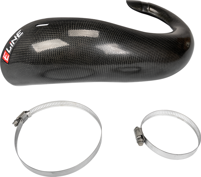 E-line Accessories - Carbon Fiber Pipe Guards Hus/ktm - MPG12550
