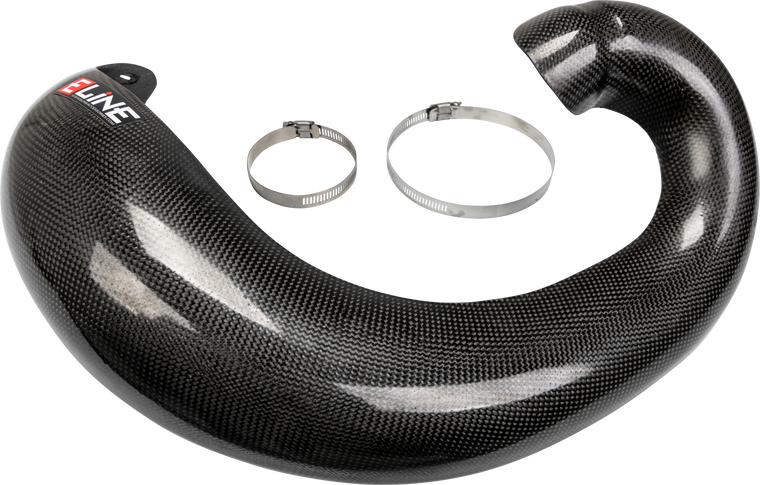 E-line Accessories - Carbon Fiber Pipe Guards Gas/hus/ktm - MPG25019C