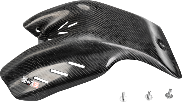 E-line Accessories - Carbon Fiber Skid Plates Gas/hus/ktm - MSP35018T