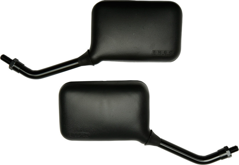 Emgo - Deluxe Gp Mirrors/pr- Short For All 10mm Mounts & Yam - 20-78203