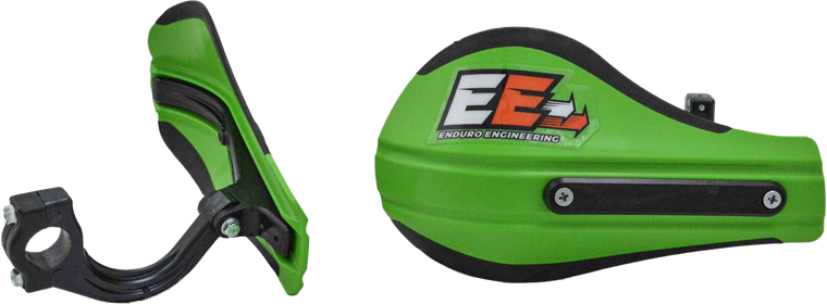 Enduro Engineering - Composite Mnt Roost Deflectors Green W/mounting Hardware - 53-229