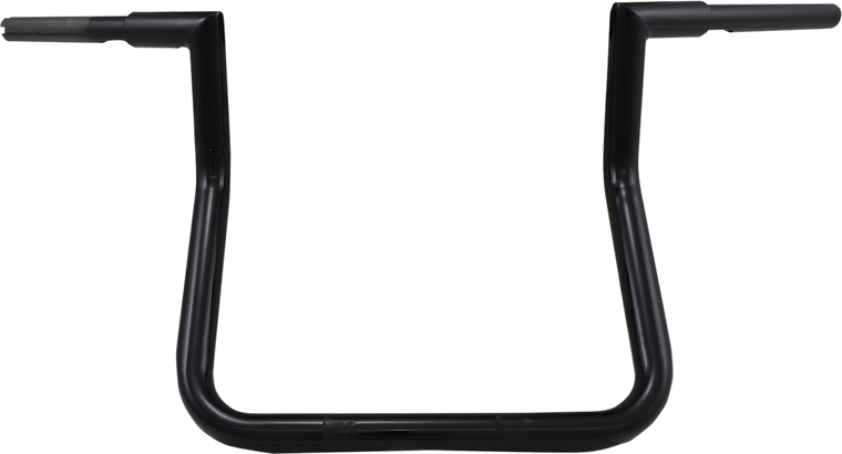La Choppers - Handlebar - Twin Peak - 12" - Black - 1-1/4" Twin Peak Challenger Handlebar - LA-7368-12B