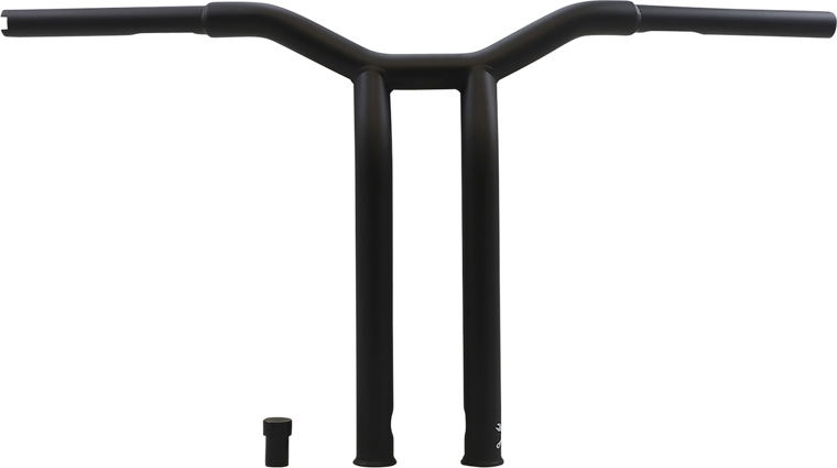 Burly Brand - Handlebar - Dominator - Raked - 14" - Matte Black - Dominator Handlebar - B12-6053SB