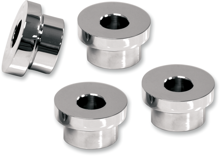 La Choppers - Riser Adapter - 5° - Chrome - Angled Handlebar Riser Bushing Kit - LA-7400-00