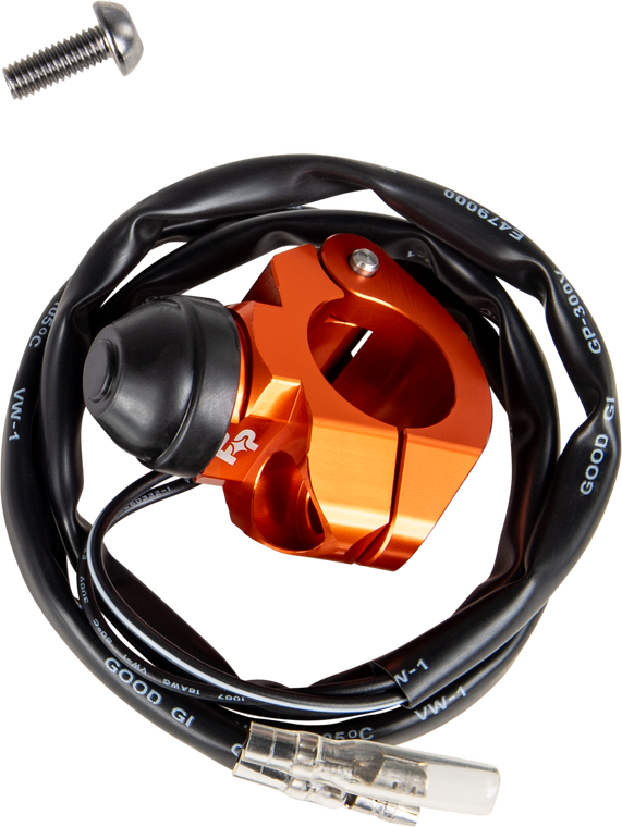Fire Power - Kill Switch Single Bolt Clamp Orange - KS-02 ORANGE