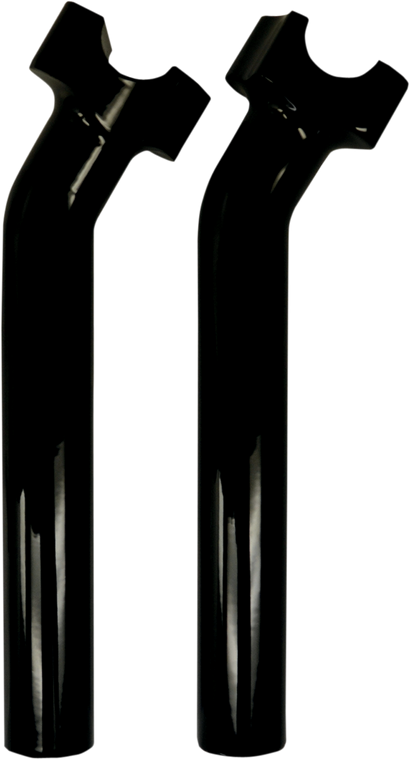 Drag Specialties - Risers - Buffalo - 9-1/2" - Black - Buffalo Billet Aluminum Handlebar Riser - 0602-0522