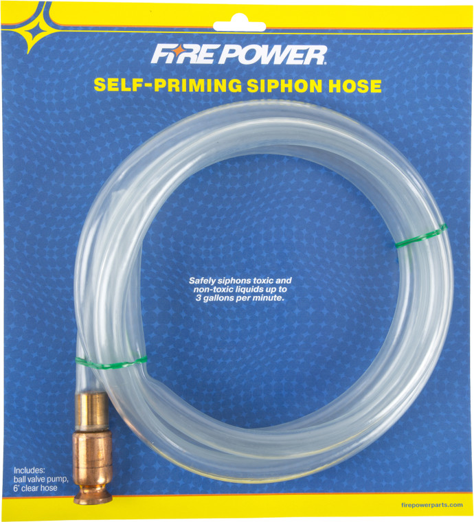 Fire Power - Self Priming Siphon Hose 6' - UP-07000