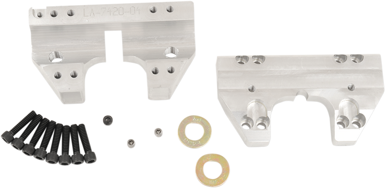 La Choppers - Riser Clamp - 1-1/2" - Handlebar Clamp Set - LA-7425-04